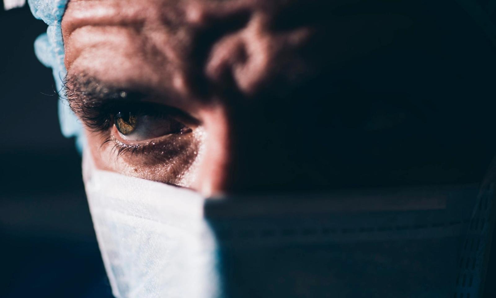 Surgeon stock photo